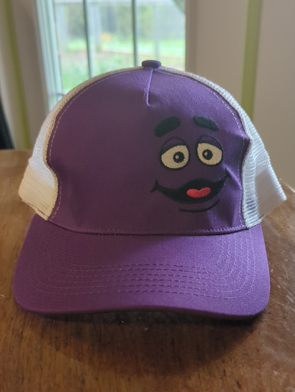 McDonald's Grimace Trucker Hat Brand New Snap Back